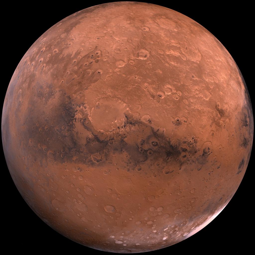 Planète Mars (Wikimédia commons)